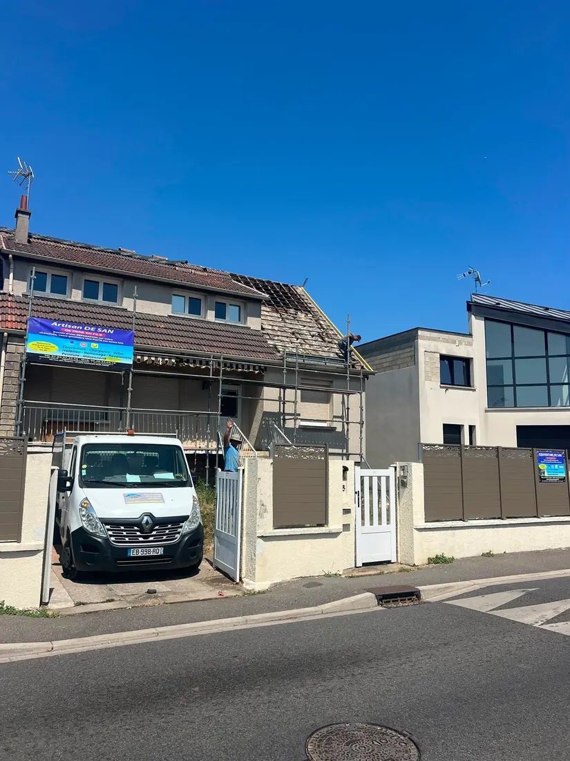 Chantier isolation Couverture De San Essonne 91