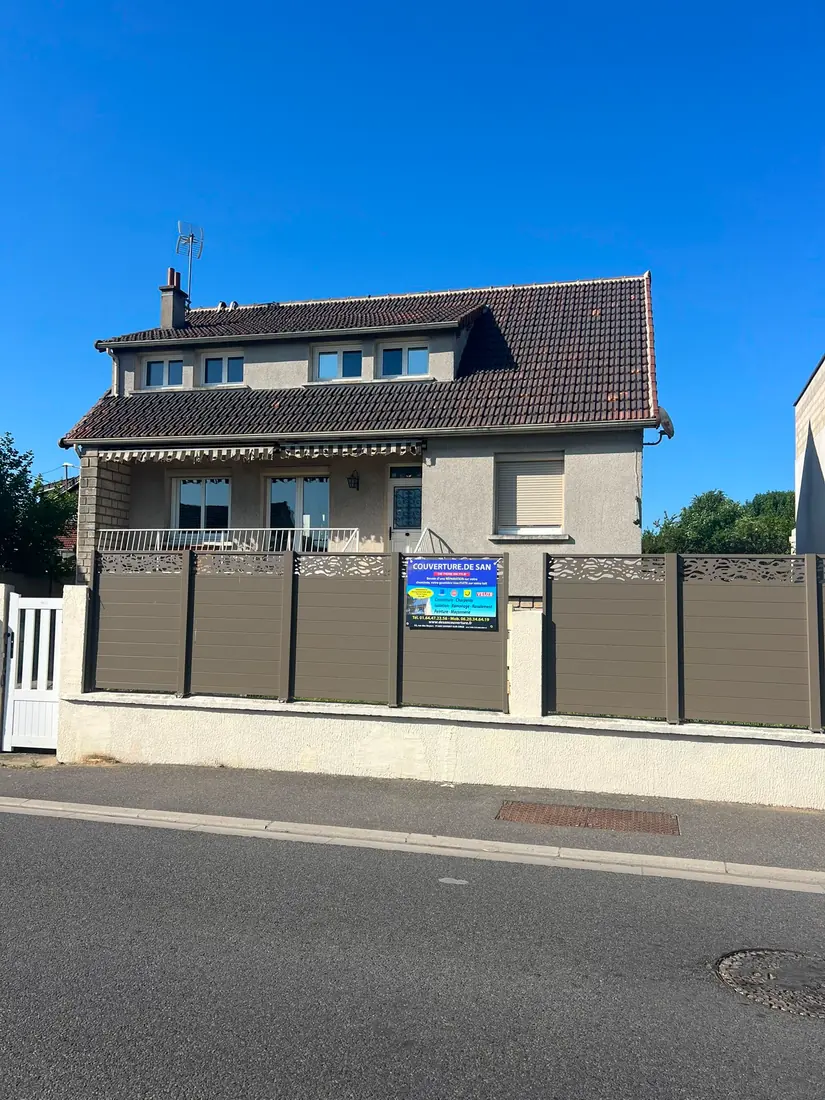 Ravalement façade en cours Essonne 91
