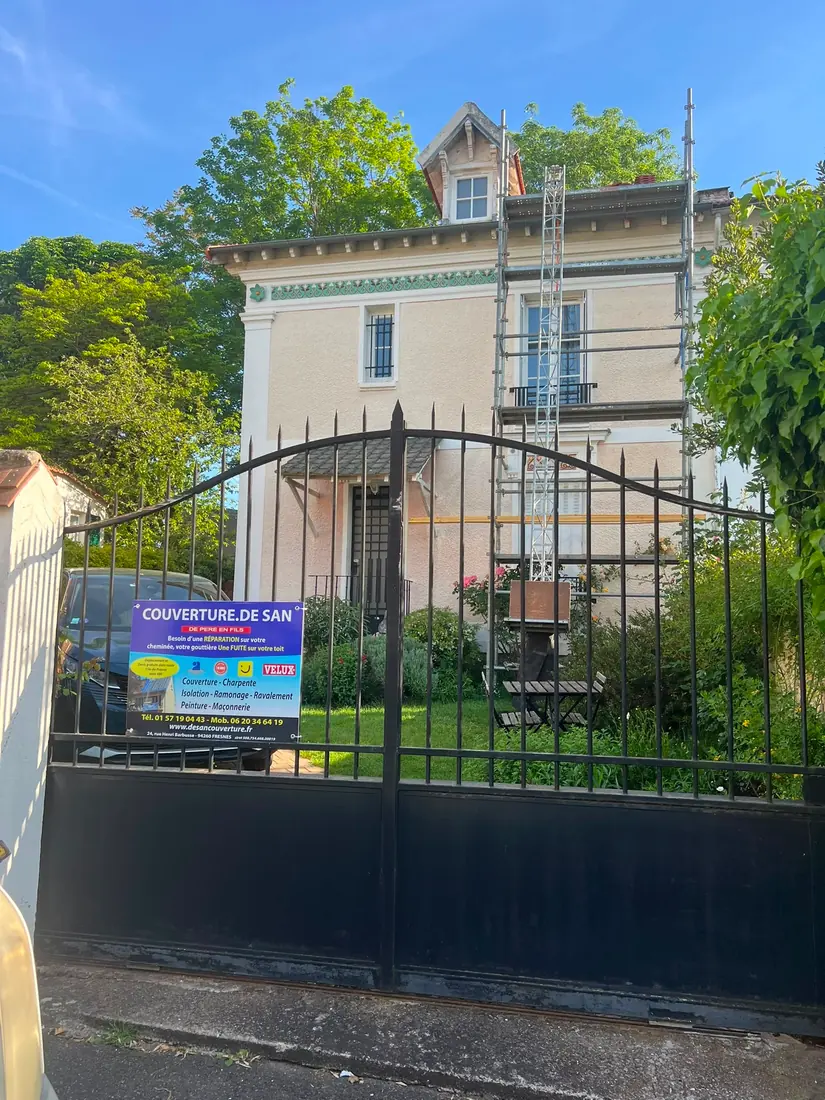 Ravalement de façade maison Essonne