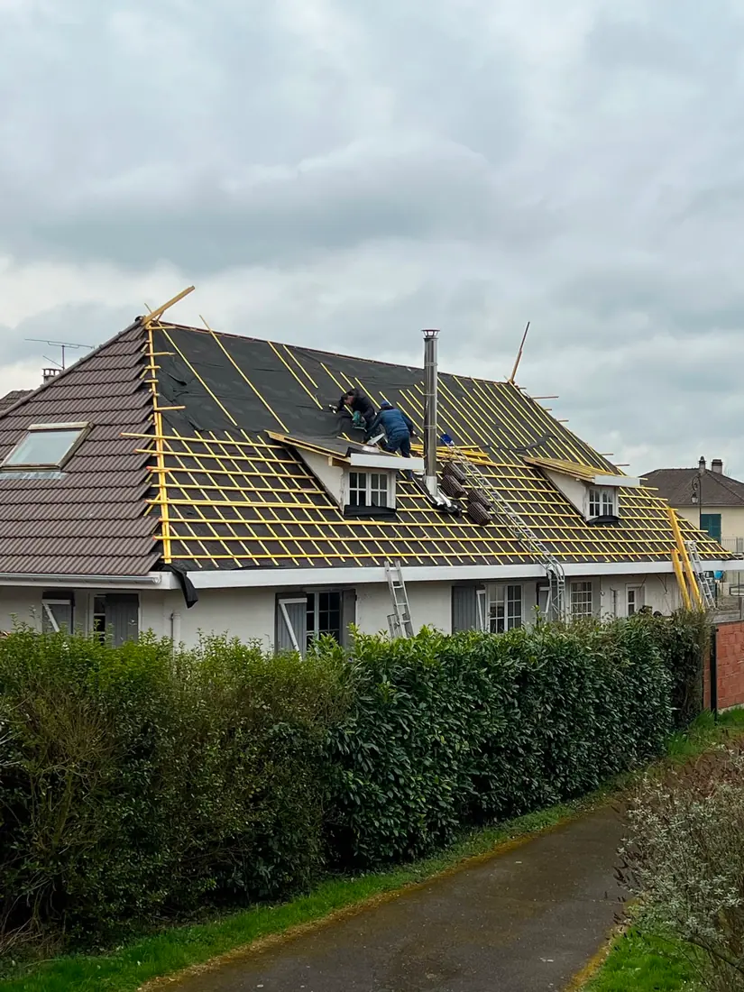 Réalisation toiture Savigny-sur-Orge