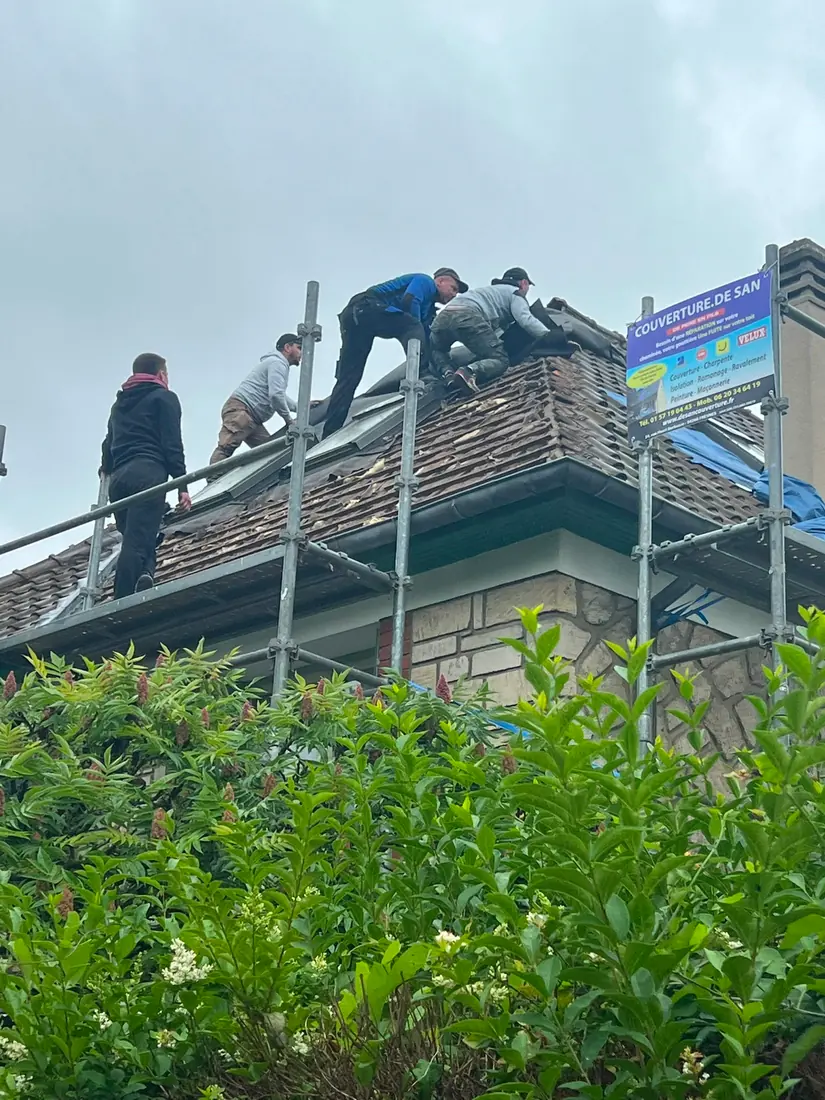 Résultat couverture maison Essonne